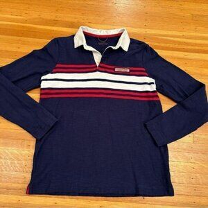 Vineyard Vines Martha’s Vineyard lightweight striped polo sweater